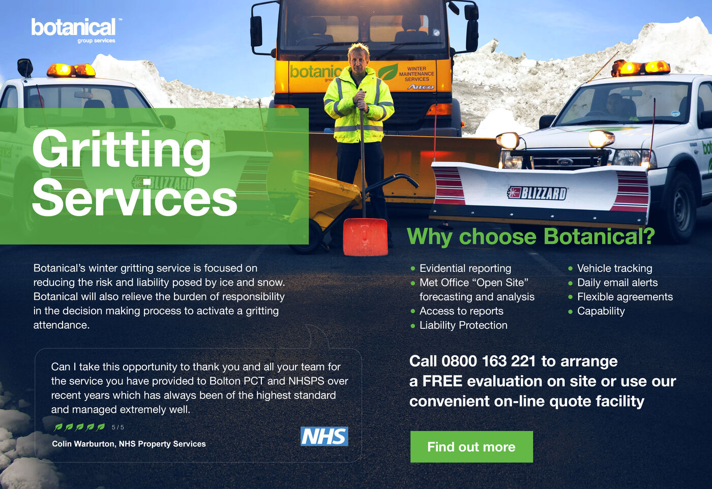 Botanical Group Services Gritting Services