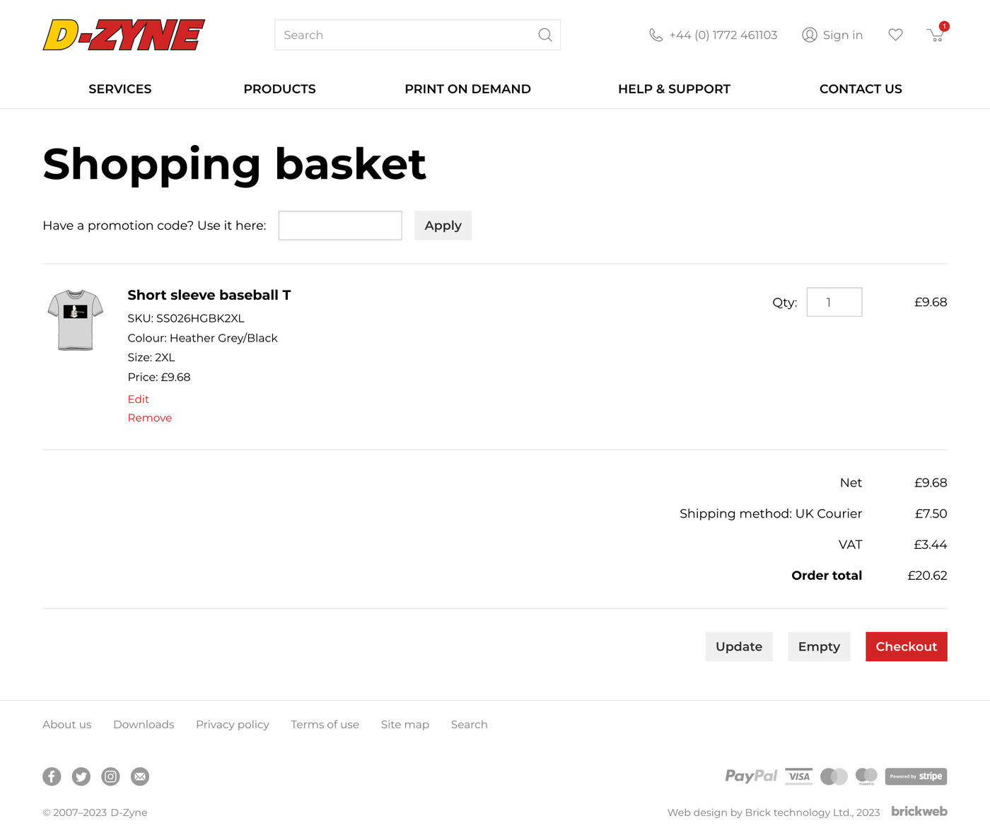 D-Zyne Shopping Basket