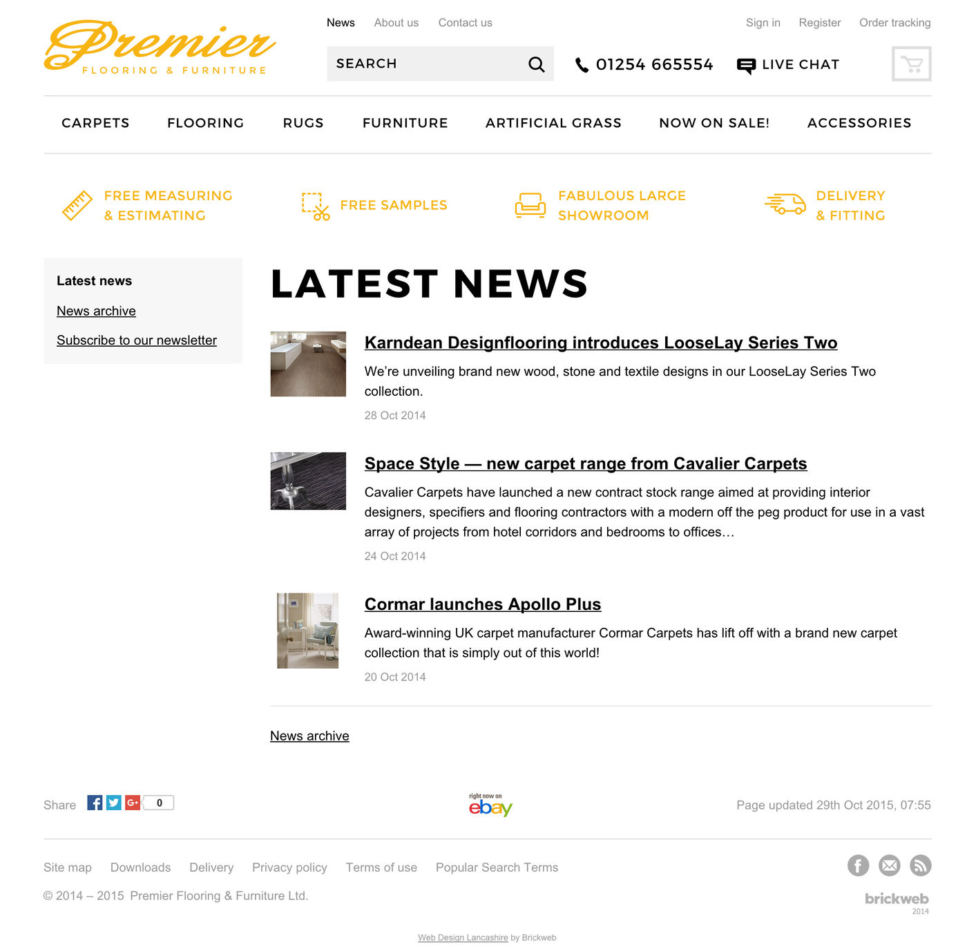 Premier Flooring & Furniture Latest news