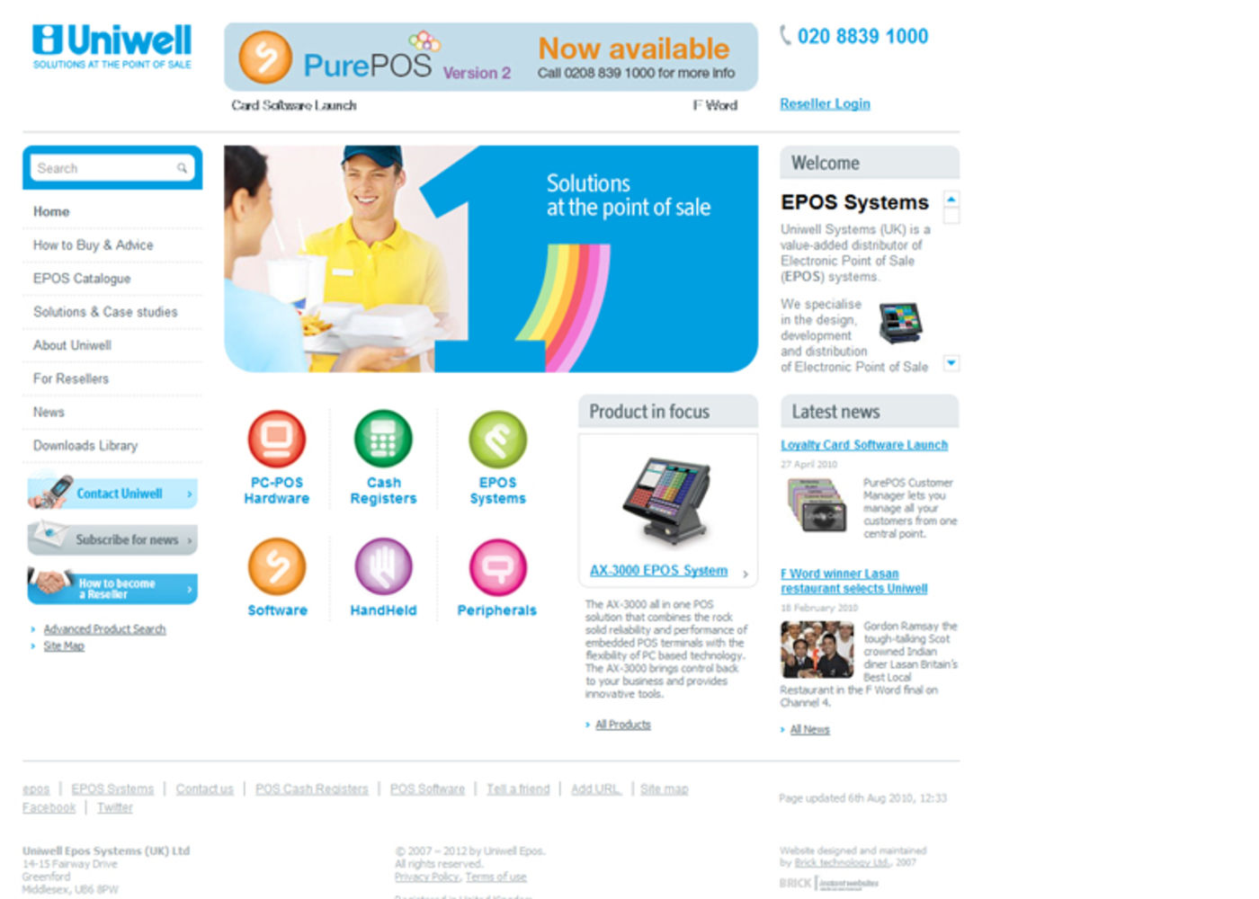 Uniwell Systems Homepage